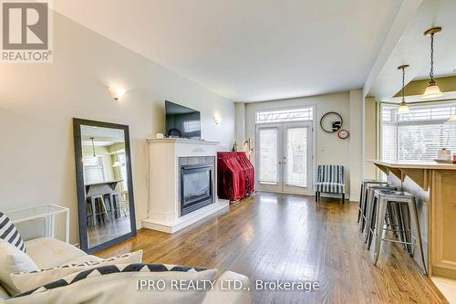 2317 Foxfield Road, Oakville, ON - Indoor Photo Showing Living Room With Fireplace