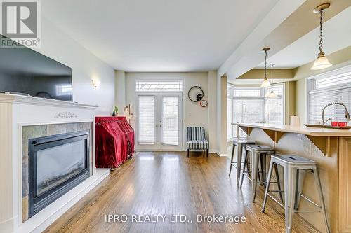 2317 Foxfield Road, Oakville, ON - Indoor Photo Showing Living Room With Fireplace