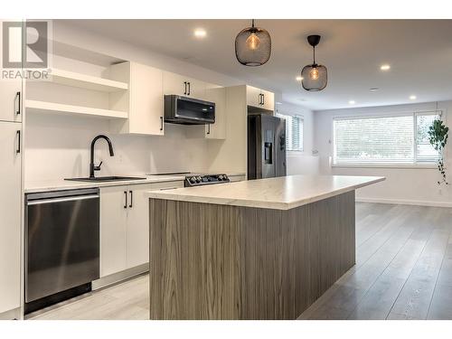 30 Lambert Place, Coldstream, BC - Indoor Photo Showing Kitchen With Upgraded Kitchen