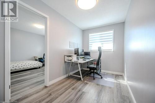 Office with light hardwood / wood-style flooring - 192 Severn Drive, Guelph, ON - Indoor Photo Showing Office