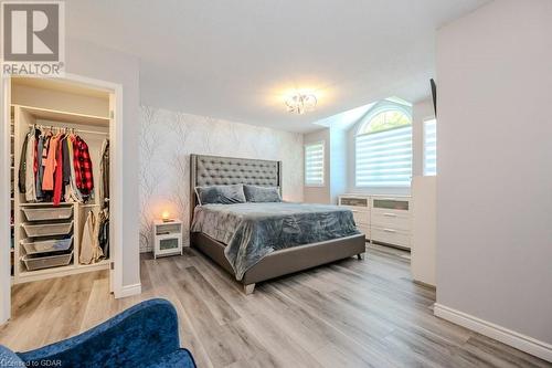 Bedroom with a closet and wood-type flooring - 192 Severn Drive, Guelph, ON - Indoor Photo Showing Bedroom