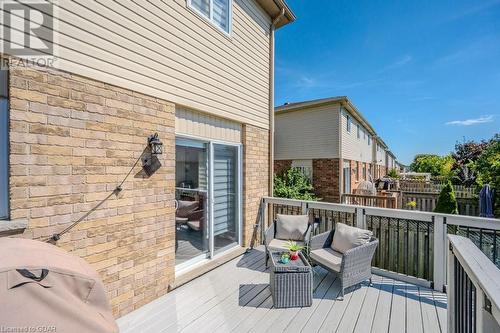 View of deck - 192 Severn Drive, Guelph, ON - Outdoor With Deck Patio Veranda With Exterior