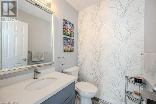 Bathroom featuring toilet and vanity - 192 Severn Drive, Guelph, ON - Indoor Photo Showing Bathroom