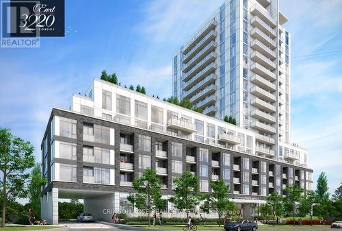 1610 - 3220 Sheppard Avenue E, Toronto, ON - Outdoor With Balcony With Facade