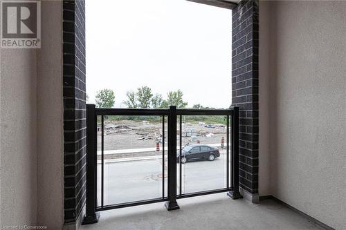 View of balcony - 1095 Cooke Boulevard Unit# 42, Burlington, ON - Outdoor With Exterior