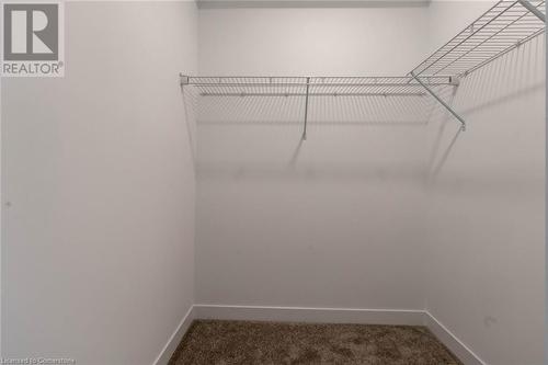 Spacious closet featuring carpet floors - 1095 Cooke Boulevard Unit# 42, Burlington, ON - Indoor With Storage