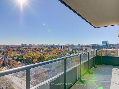 1203-3121 Sheppard Ave E, Toronto, ON - Outdoor With Balcony With View With Exterior