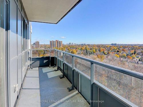 1203-3121 Sheppard Ave E, Toronto, ON - Outdoor With Balcony With View With Exterior