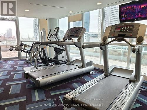 1915 - 18 Yonge Street, Toronto, ON - Indoor Photo Showing Gym Room