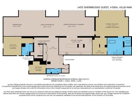 Plan (croquis) - 3004-1455 Rue Sherbrooke O., Montréal (Ville-Marie), QC - Other