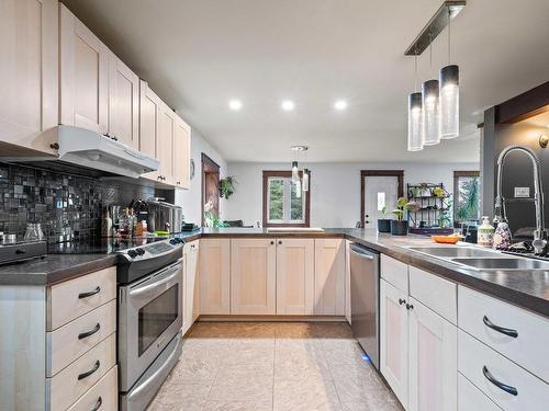 Cuisine - 129 Ch. Despatis, Rivière-Rouge, QC - Indoor Photo Showing Kitchen With Double Sink With Upgraded Kitchen