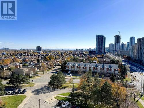 1108 - 25 Trailwood Drive, Mississauga, ON - Outdoor With View