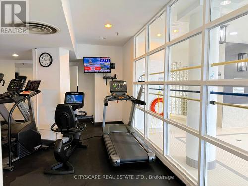 1108 - 25 Trailwood Drive, Mississauga, ON - Indoor Photo Showing Gym Room