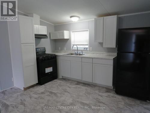 Kitchen - 128 - 198 Springbank Drive, London, ON - Indoor Photo Showing Kitchen With Double Sink