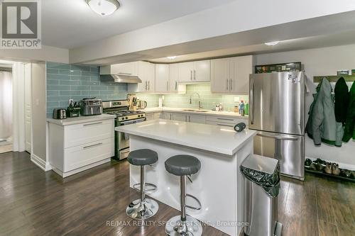 49 Simms Drive, Ajax, ON - Indoor Photo Showing Kitchen With Upgraded Kitchen