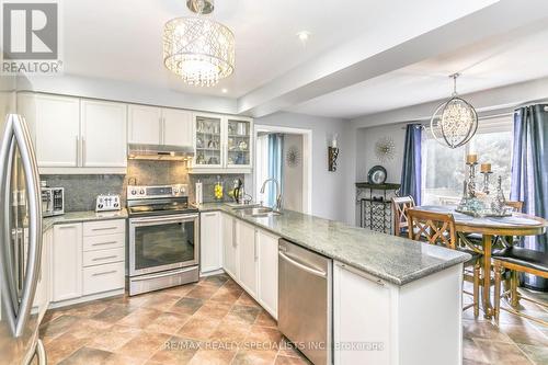 49 Simms Drive, Ajax, ON - Indoor Photo Showing Kitchen With Double Sink