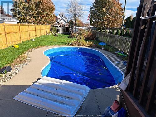 54 Sutton Drive, Leamington, ON - Outdoor With In Ground Pool With Backyard