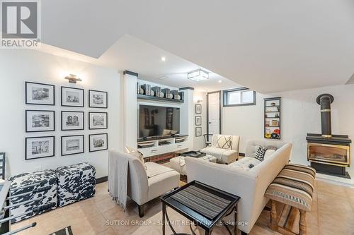 168 Lovers Lane, Hamilton, ON - Indoor Photo Showing Other Room With Fireplace