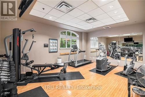 1005 - 85 Bronson Avenue, Ottawa, ON - Indoor Photo Showing Gym Room