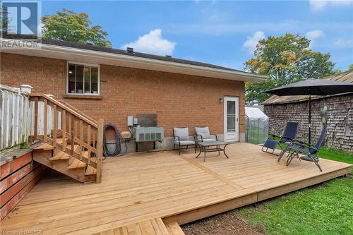 Lower deck (2024) - 386 Mechanics Street, Brussels, ON - Outdoor With Deck Patio Veranda With Exterior