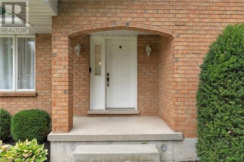 Arched front entry - 386 Mechanics Street, Brussels, ON - Outdoor With Exterior