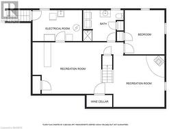 Basement floor plan - 