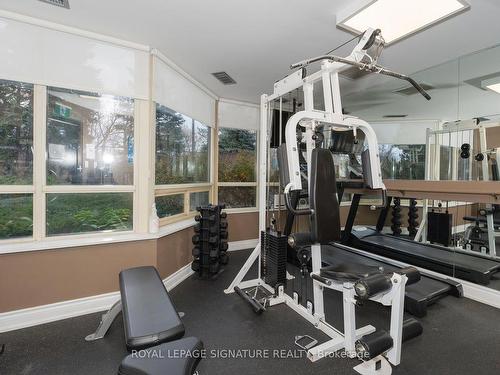 1405-8501 Bayview Ave, Richmond Hill, ON - Indoor Photo Showing Gym Room