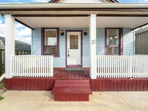 35 Britannia Ave, Hamilton, ON - Outdoor With Deck Patio Veranda