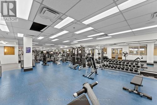 1221 - 711 Bay Street, Toronto, ON - Indoor Photo Showing Gym Room