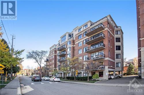 364 Cooper Street Unit#403, Ottawa, ON - Outdoor With Balcony With Facade