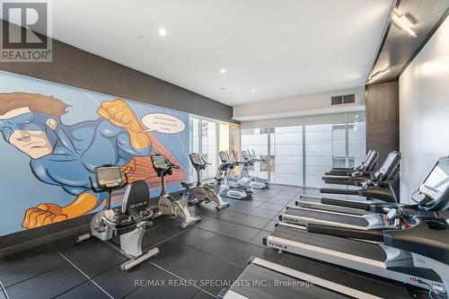 3012 - 125 Peter Street, Toronto, ON - Indoor Photo Showing Gym Room