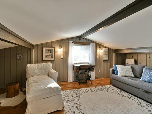 Mezzanine - 2101 Rue Matterhorn, Val-David, QC - Indoor Photo Showing Living Room