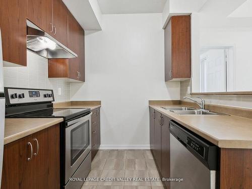 254-250 Sunny Meadow Blvd, Brampton, ON - Indoor Photo Showing Kitchen With Double Sink