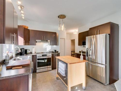 Kitchen - 140 Rue Du Polder, Gatineau (Aylmer), QC - Indoor Photo Showing Kitchen With Double Sink