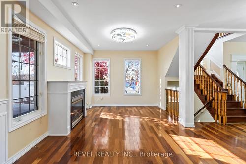 40 Sandford Crescent, Whitby, ON - Indoor Photo Showing Other Room With Fireplace