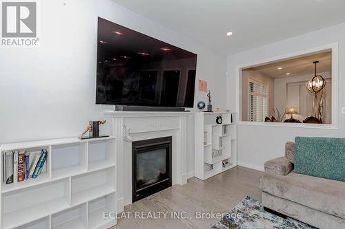 57 Aldersgate Drive, Brampton, ON - Indoor Photo Showing Living Room With Fireplace