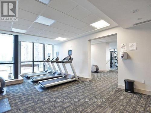 1404 - 75 Eglinton Avenue, Mississauga, ON - Indoor Photo Showing Gym Room