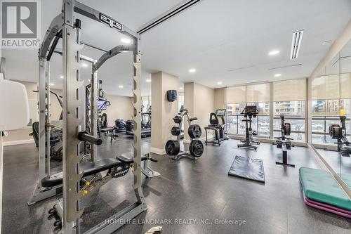 3002 - 825 Church Street, Toronto, ON - Indoor Photo Showing Gym Room