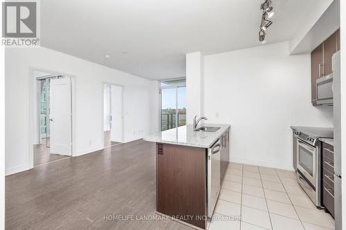 3002 - 825 Church Street, Toronto, ON - Indoor Photo Showing Kitchen