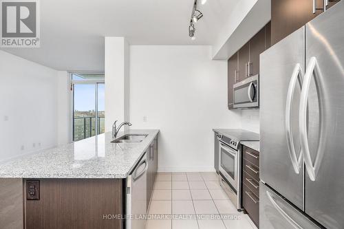 3002 - 825 Church Street, Toronto, ON - Indoor Photo Showing Kitchen With Upgraded Kitchen