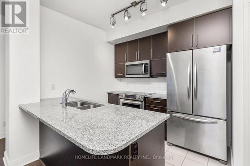 3002 - 825 Church Street, Toronto, ON - Indoor Photo Showing Kitchen With Double Sink