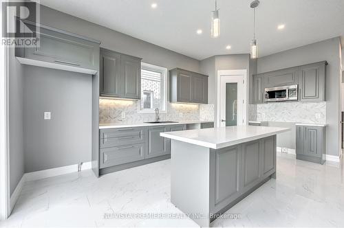 2916 Lemieux Walk, London, ON - Indoor Photo Showing Kitchen With Upgraded Kitchen