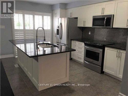 1048 Haxton Heights, Milton, ON - Indoor Photo Showing Kitchen With Stainless Steel Kitchen With Upgraded Kitchen