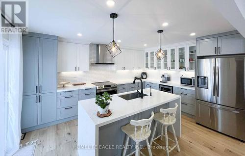 143 Sand Road, East Gwillimbury, ON - Indoor Photo Showing Kitchen With Upgraded Kitchen