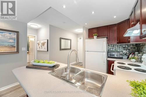 216 - 2464 Weston Road, Toronto, ON - Indoor Photo Showing Kitchen With Double Sink