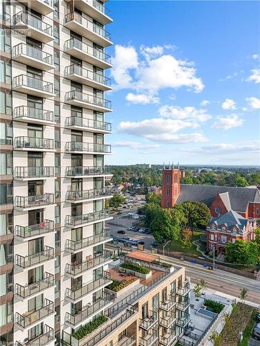 55 Duke Street W Unit# 421, Kitchener, ON - Outdoor With Balcony