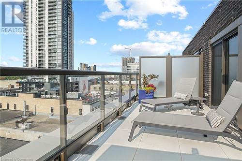 55 Duke Street W Unit# 426, Kitchener, ON - Outdoor With Balcony