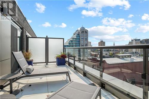 55 Duke Street W Unit# 426, Kitchener, ON - Outdoor With Balcony