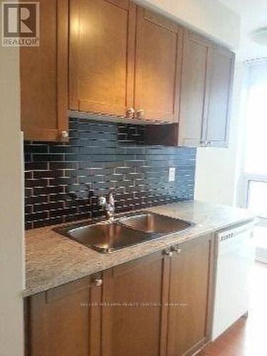 2405 - 763 Bay Street, Toronto, ON - Indoor Photo Showing Kitchen With Double Sink