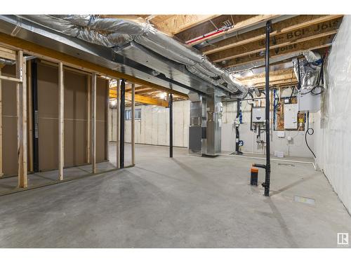 1635 16 St Nw, Edmonton, AB - Indoor Photo Showing Basement